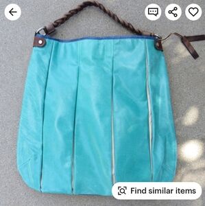 Anthropologie Tano leather bucket bag